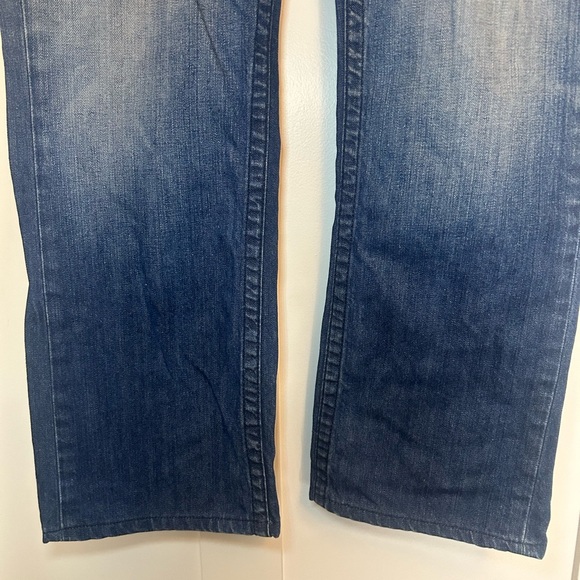 Vintage True Religion multi stitch logo straight blue jeans - Picture 9 of 14